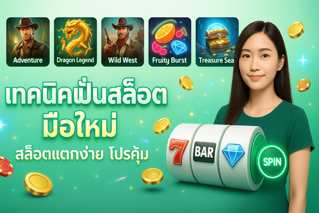 เทคนิคปั่นสล็อต มือใหม่