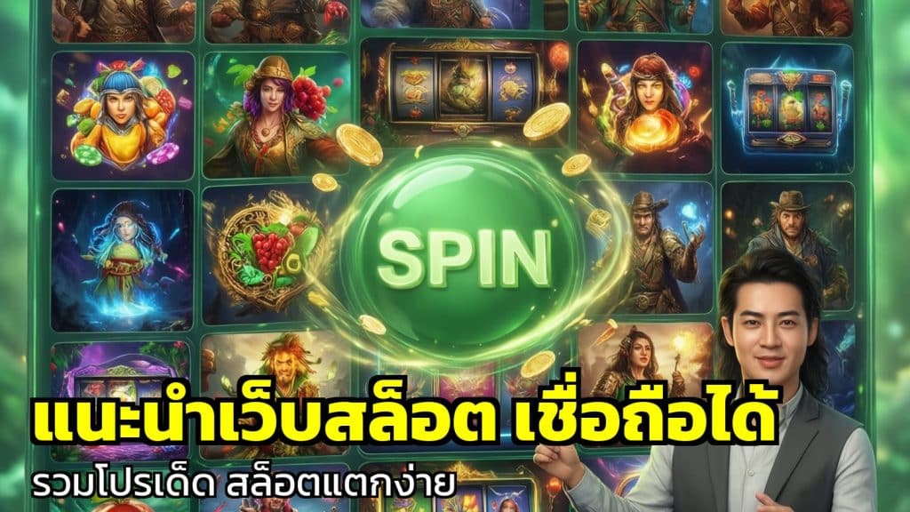 แนะนำเว็บสล็อต เชื่อถือได้